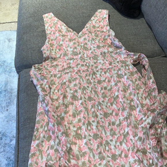 Gently Loved Floral Dress w Bow by Talbots - Picture 7 of 11